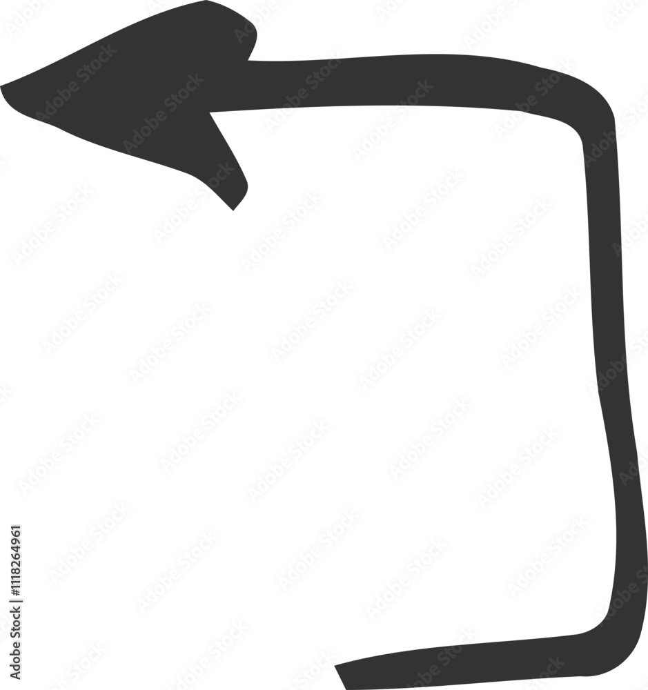 Hand-Drawn Arrow in Various Styles Hand-Drawn Arrow in Various Styles