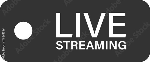 Live Streaming and Recording Icons Set