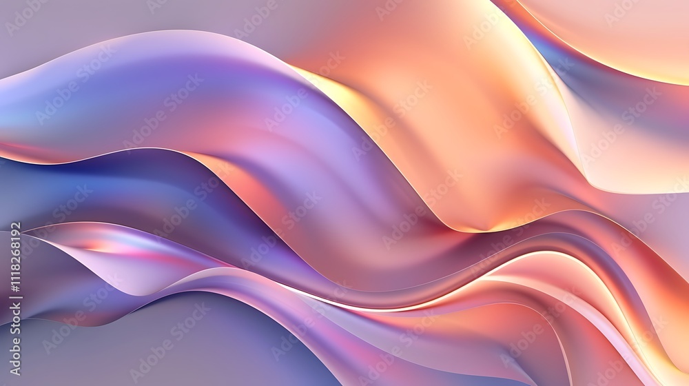 Abstract background with smooth, flowing curves and a gradient color scheme, perfect for stylish mockups Abstract background with smooth, flowing curves and a gradient color scheme, perfect for stylish mockups