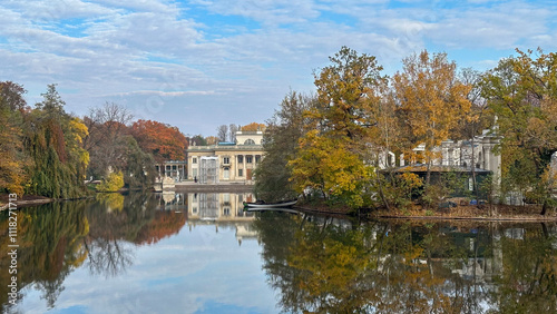 Various photos taken in the autumn season from the capital of Poland, Warsaw