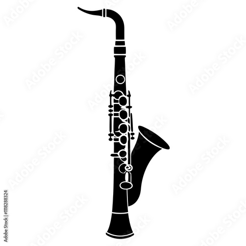 saxophone isolated on white