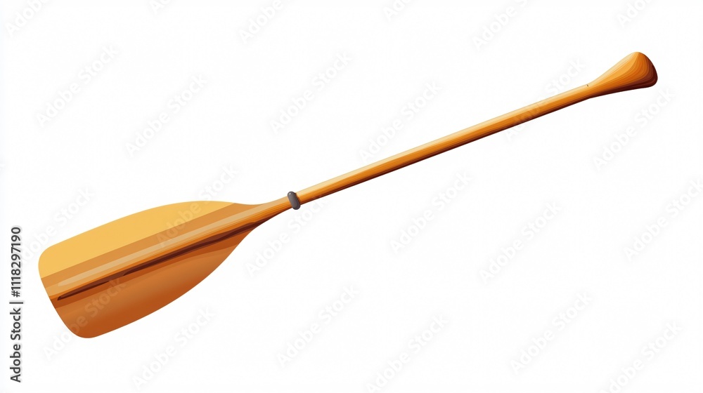 Illustration of Isolated Rowing Paddle Oar Vector for Graphic Design Projects Illustration of Isolated Rowing Paddle Oar Vector for Graphic Design Projects