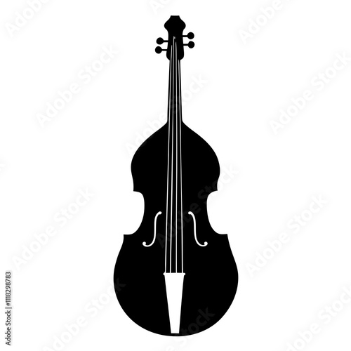 violin isolated on white