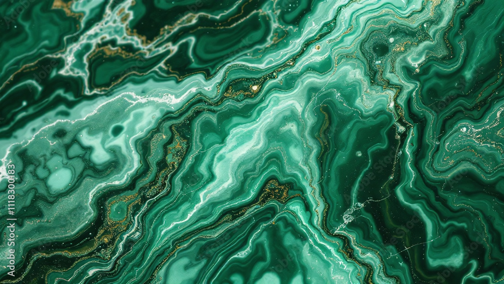 Abstract green marble design with a luxurious feel Abstract green marble design with a luxurious feel