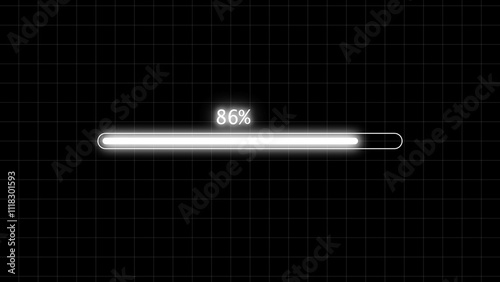 Loading bar.