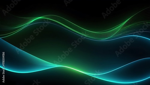 green glowing techno lines, hi tech futuristic abstract background template atom, backgrounds, 7 photo