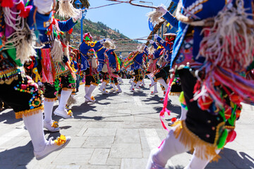 Keuken achterwand Carnaval Virgen del Carmen festival Paucartambo Peru  © Creative Pixels