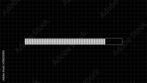 Loading bar.