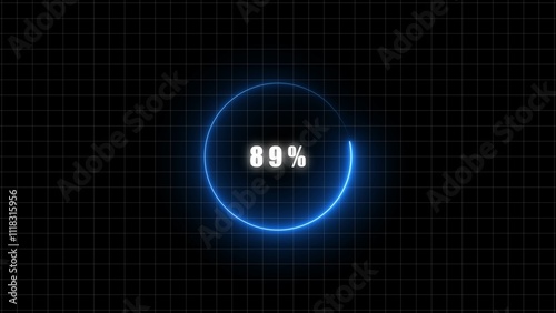 Loading bar.