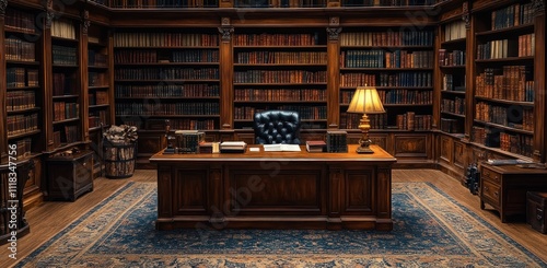 Classic Library Desk