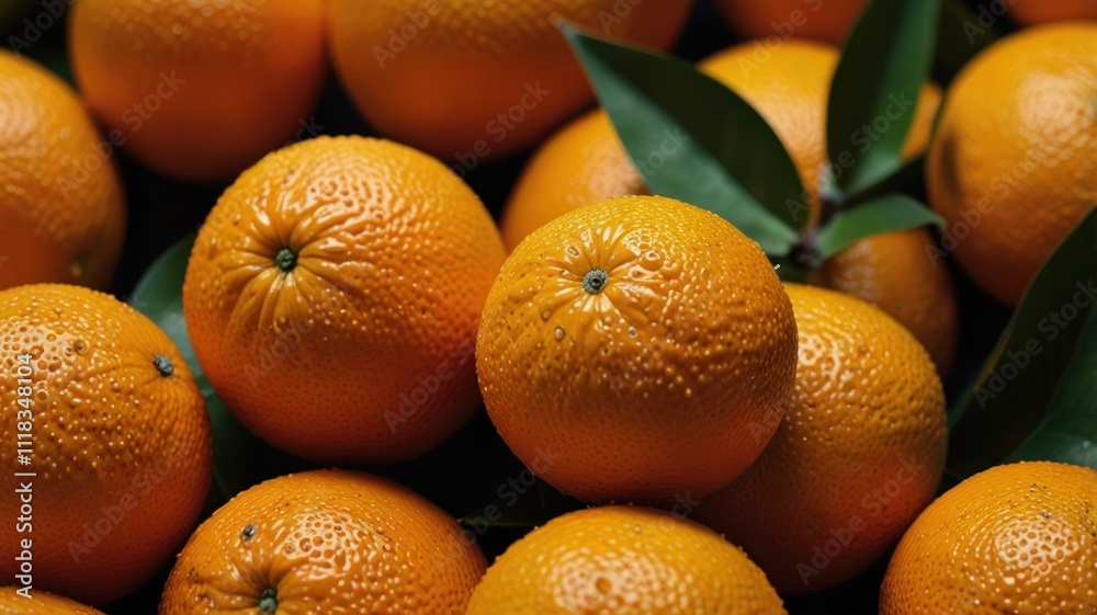 Juicy Oranges on the Tree Juicy Oranges on the Tree