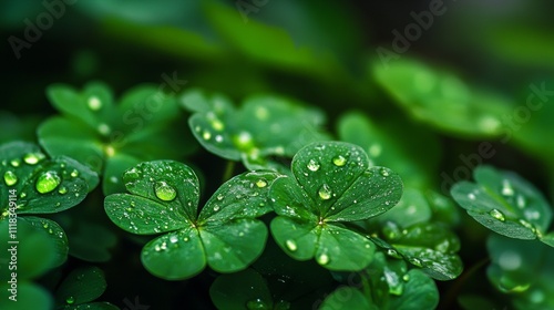 High-resolution St. Patrick's day background with festive green themes, perfect for desktop and wallpaper photo