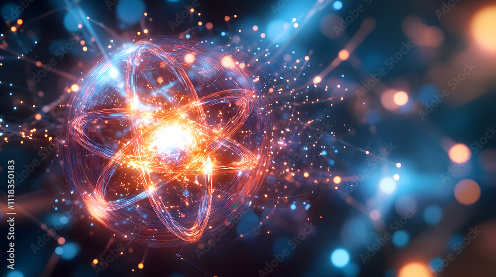 Fototapeta premium Exploring Silicon (Si): The Key Element Transforming Technology and Electronics in the Modern World