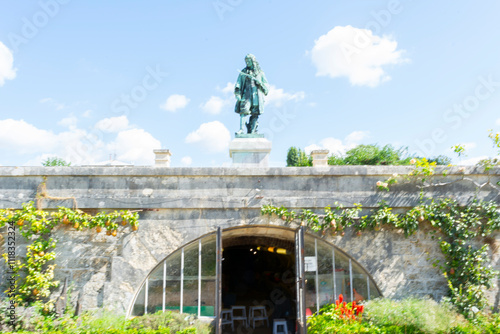 Fotografie Romantic Versailles King's Kitchen Garden in the Summer