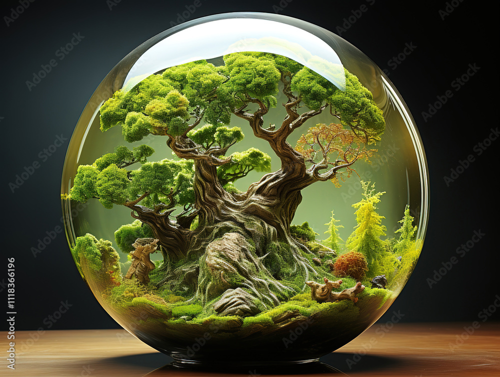 Gorgious Happy Earth day concept save environment background design