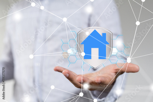 home data. Digital cyberspa...