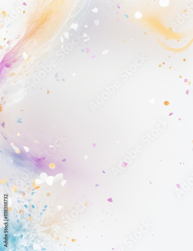 abstract watercolor background with splashes - abstract colorful splash background - Generative AI