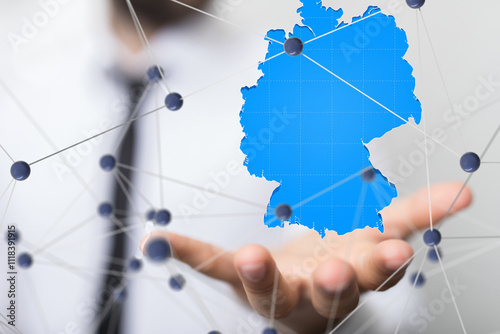 germany map  -  Global netw...