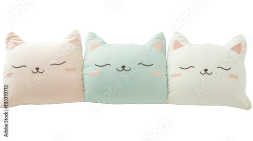 Modern transparent pillow doll design for comfortable softness in furniture photo