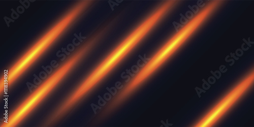 Laser lines of light. Horizontal neon light. Neon blue horizontal speed lines. Glowing stripes. Laser beams. light lines of movement and speed in neon color