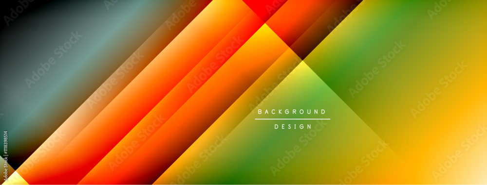 Colorful gradient with lines made of shadow and light. Creative background Colorful gradient with lines made of shadow and light. Creative background