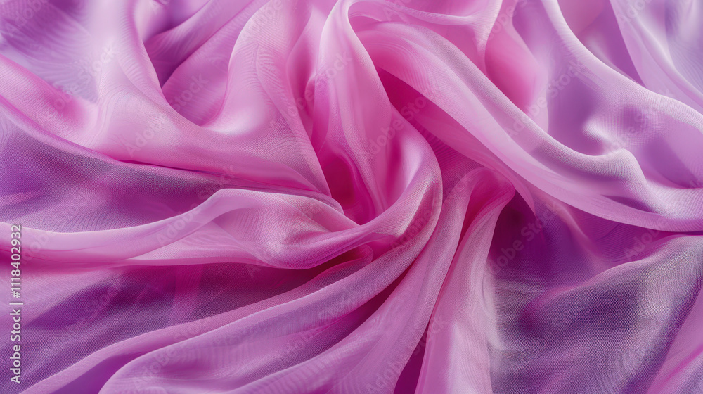 Obraz premium pink silk fabric background