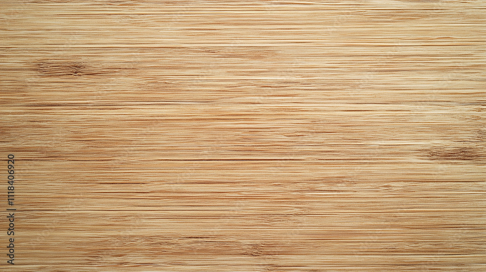 Fototapeta premium Light wooden texture with subtle horizontal grain and natural rustic patterns. Flat lay background