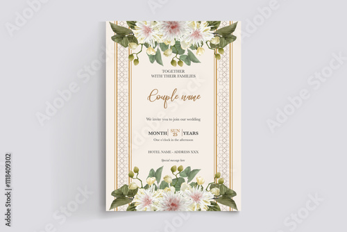 Save the date wedding invitation templates