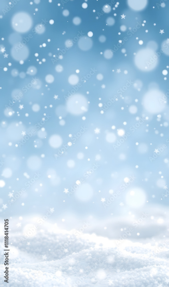 A winter background filled with soft snowflakes and icy blue hues, creating a frosty atmosphere perfect for seasonal and holiday themes. A winter background filled with soft snowflakes and icy blue hues, creating a frosty atmosphere perfect for seasonal and holiday themes.