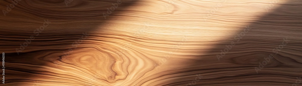 Walnut texture illuminated by natural sunlight, highlighting grain and depth Walnut texture illuminated by natural sunlight, highlighting grain and depth