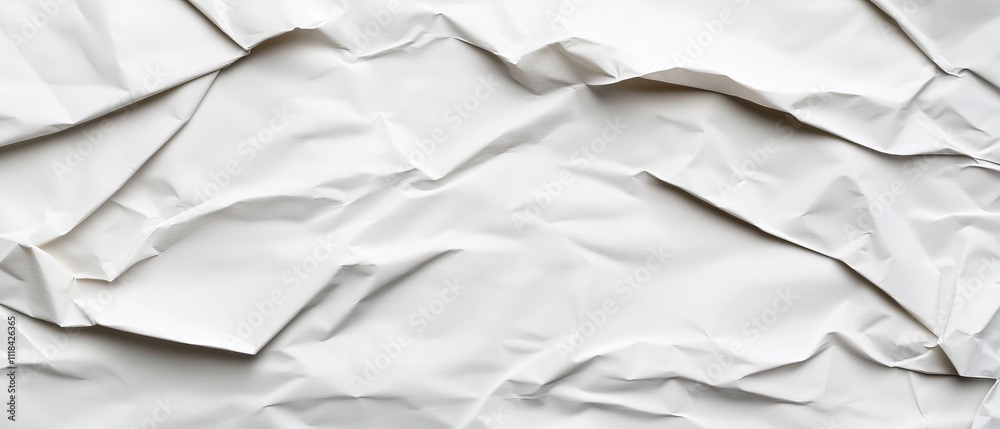 Abstract texture of crumpled white paper. Clean, simple background. Abstract texture of crumpled white paper. Clean, simple background.