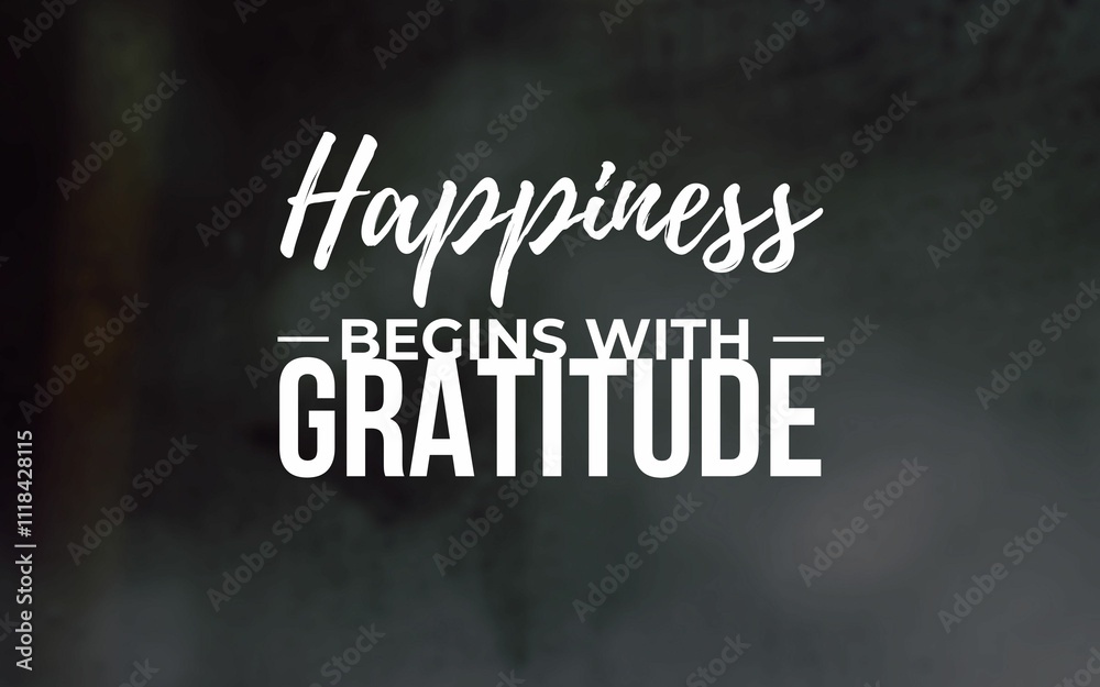 Obraz premium Inspirational gratitude quotes with calming visuals to uplift your spirit, embrace life's blessings, and find peace in simplicity and everyday moments.