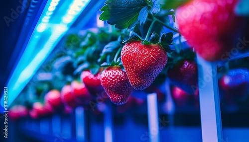 Investigating the Effects of UV Light on Strawberries for Enhanced Food Research Insights photo