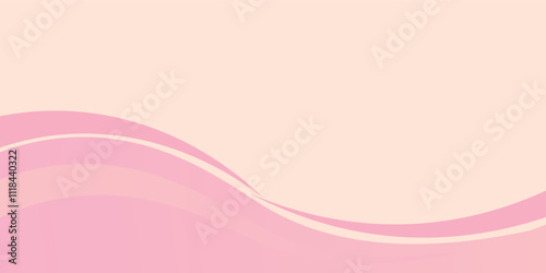 Minimalist banner background, pastel colorful, pink and yellow gradations