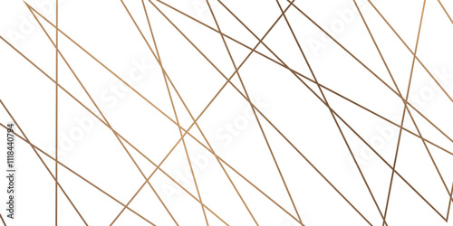 Random chaotic lines. Abstract geometric pattern. Outline monochrome texture.
