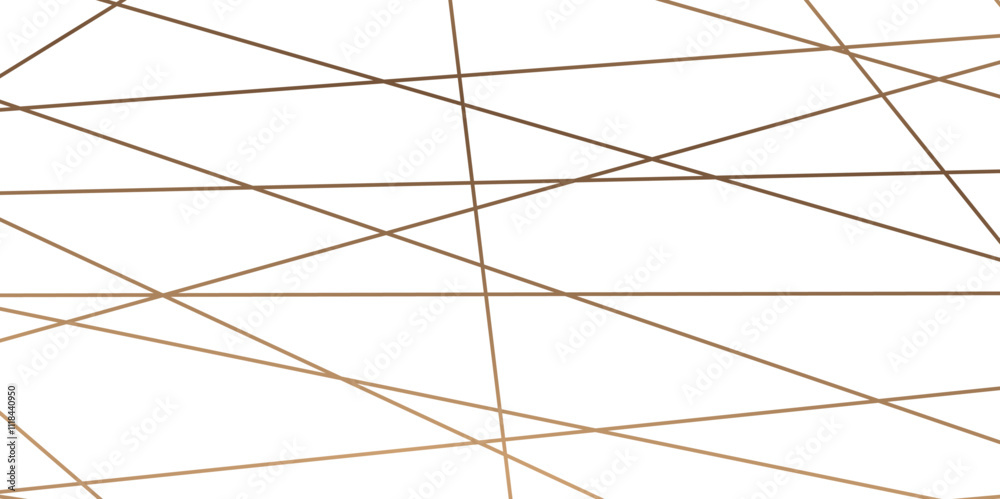 Obraz premium Random chaotic lines. Abstract geometric pattern. Outline monochrome texture.