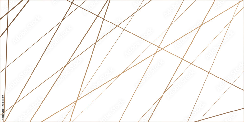 Fototapeta premium Random chaotic lines. Abstract geometric pattern. Outline monochrome texture.