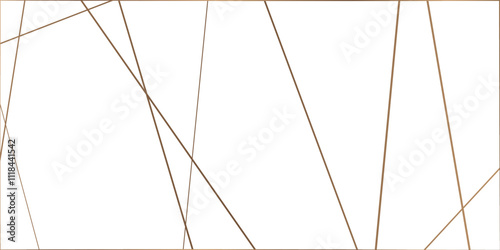 Random chaotic lines. Abstract geometric pattern. Outline monochrome texture.