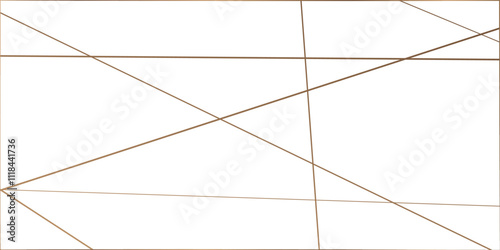 Random chaotic lines. Abstract geometric pattern. Outline monochrome texture.