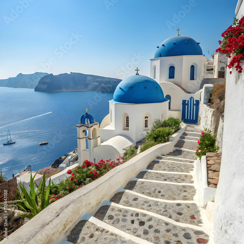 travel mediterranean aegean traditional architectu photo