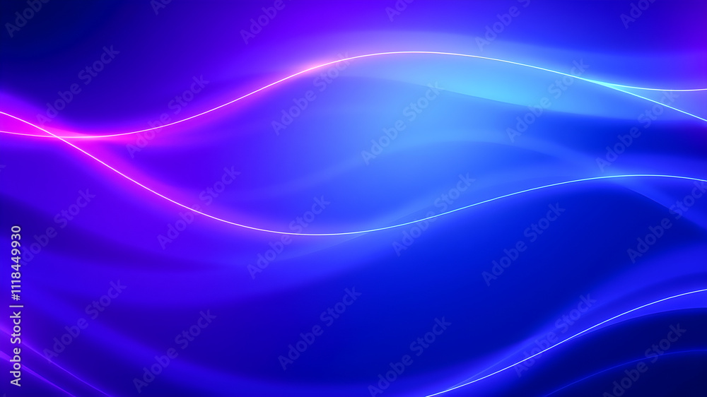abstract background with smooth lines in blue, purple and violet colors abstract background with smooth lines in blue, purple and violet colors