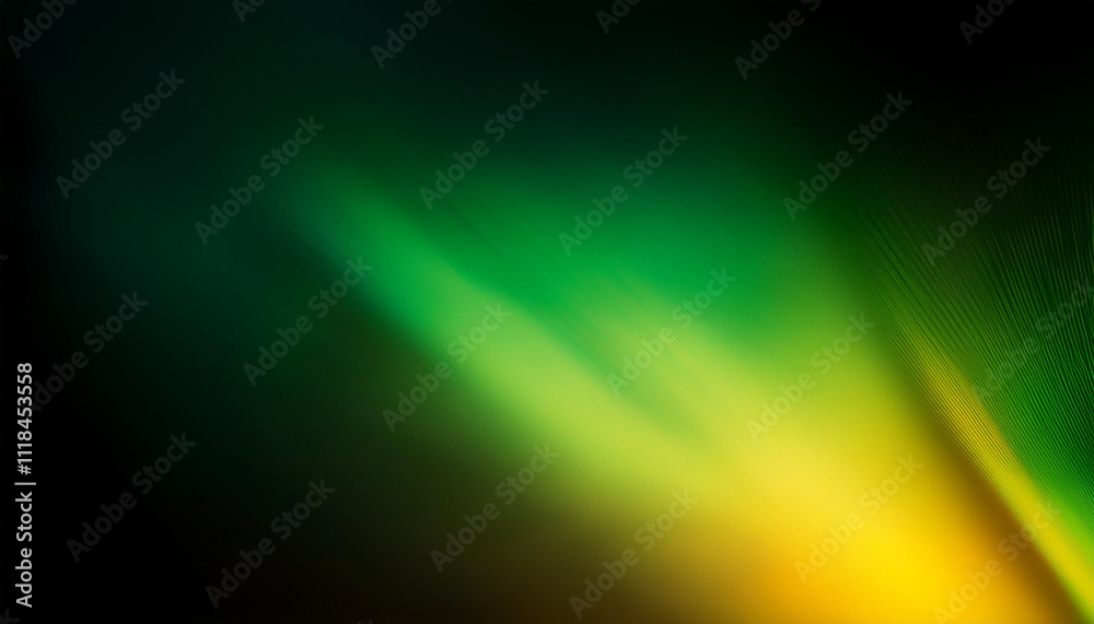 Abstract texture yellow green gradient defocused ultraviolet radiance soft texture on dark black abstract empty space background. Neon blur glow. Color light overlay. Copy space. Abstract texture yellow green gradient defocused ultraviolet radiance soft texture on dark black abstract empty space background. Neon blur glow. Color light overlay. Copy space.