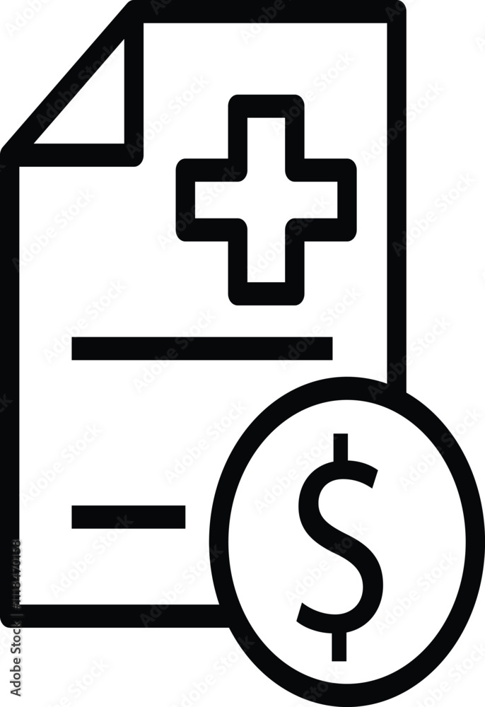Obraz premium Healthcare - thin line vector icon set. Pixel perfect. Editable stroke. The set contains icons: Healthcare And Medicine, Doctor, Telemedicine, Medical Exam, A Helping Hand.