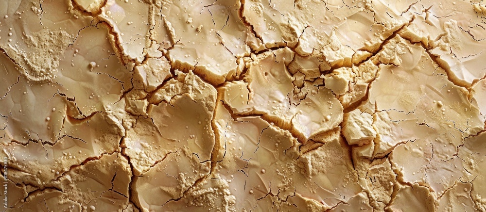 Detailed abstract close up pattern of a cracked weathered and arid desert earth surface with rich earthy tan golden ochre and sepia tones Textured background with a minimalist Detailed abstract close up pattern of a cracked weathered and arid desert earth surface with rich earthy tan golden ochre and sepia tones Textured background with a minimalist