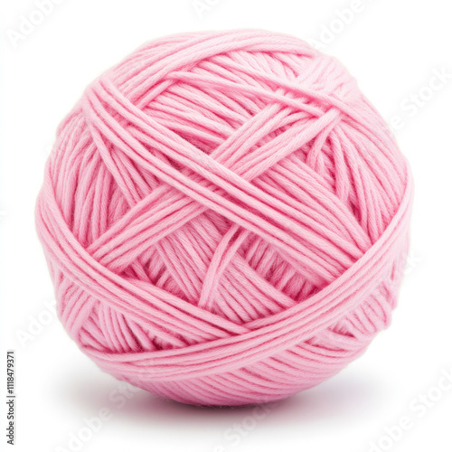 Soft Pink Yarn Ball for Crafting, Knitting, and Crochet Projects, Perfect for Handmade Gifts, Home Decor, or Stylish Fashion Accessories