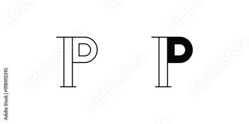 link set icon with white background vector stock illustration