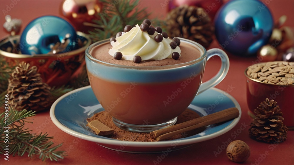 christmas still life with coffee christmas still life with coffee