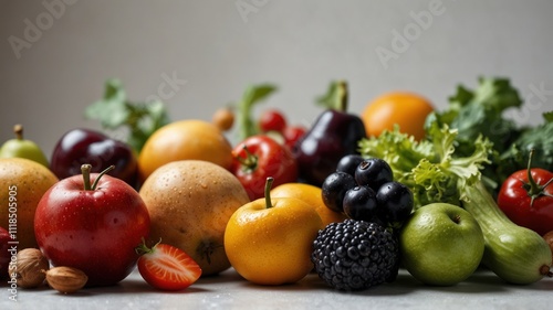 composition of different fruits and vegetable