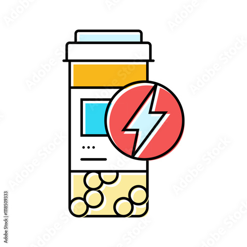 anesthetics medicines pharmacy color icon vector. anesthetics medicines pharmacy sign. isolated symbol illustration