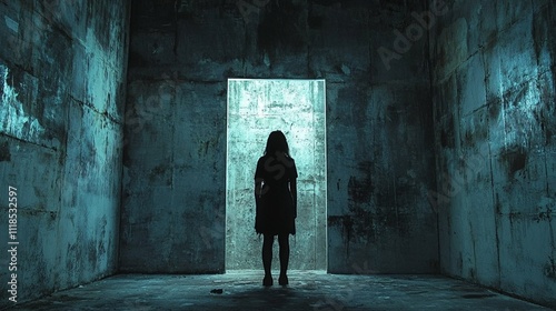 Invisible art gallery that can only be accessed through a secret password